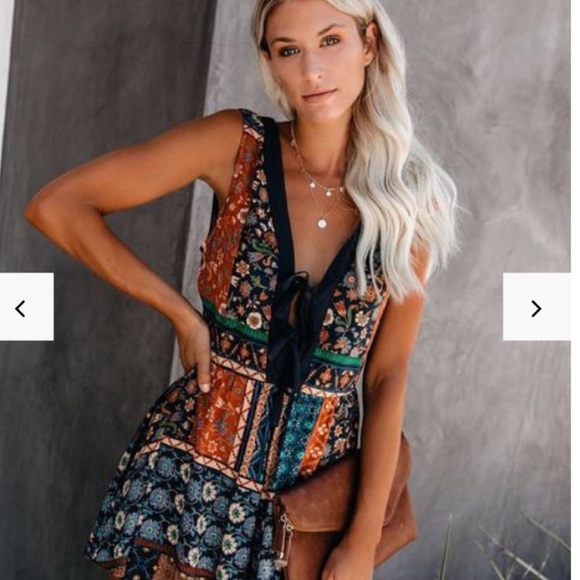 VICI Aladdin Printed Toe Romper Small - Picture 6 of 6